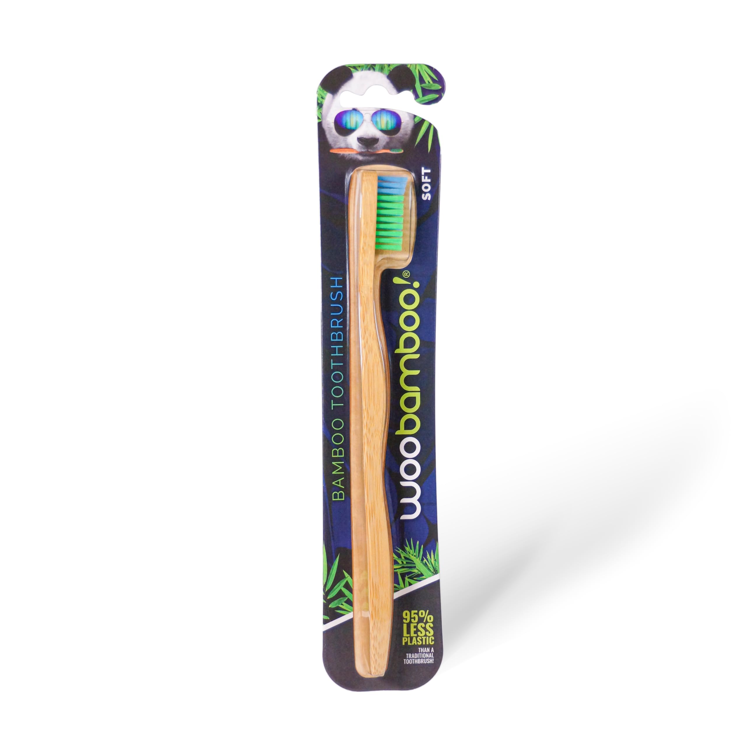 Foto 1 | Cepillo De Dientes Woobamboo! Paquete Sostenible De Bambú Blando Para Adultos, Paquete 1 - Venta Internacional.