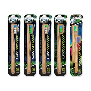 Foto 4 | Cepillo De Dientes Woobamboo! Paquete Sostenible De Bambú Blando Para Adultos, Paquete 1 - Venta Internacional.