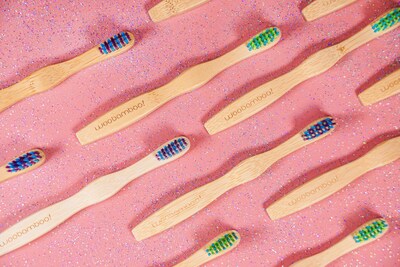 Foto 3 | Cepillo de Dientes Woobamboo! Bambú Supersuave Paquete de 2 para Niños - Venta Internacional