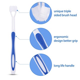 Foto 6 | Cepillo De Dientes Boao Three Sensory Autism Sensory Kids, 4 Piezas - Venta Internacional.