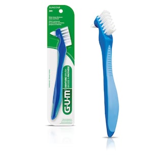 Foto 1 | Cepillo Dental Gum De Cerdas Duras De Doble Cabezal Para Dentaduras - Venta Internacional.