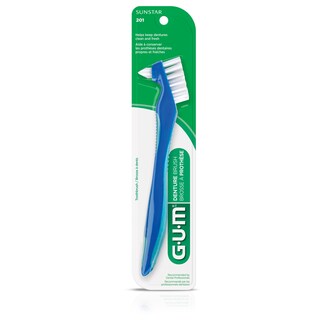 Foto 2 | Cepillo Dental Gum De Cerdas Duras De Doble Cabezal Para Dentaduras - Venta Internacional.