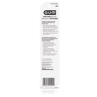 Foto 3 | Cepillo Dental Gum De Cerdas Duras De Doble Cabezal Para Dentaduras - Venta Internacional.