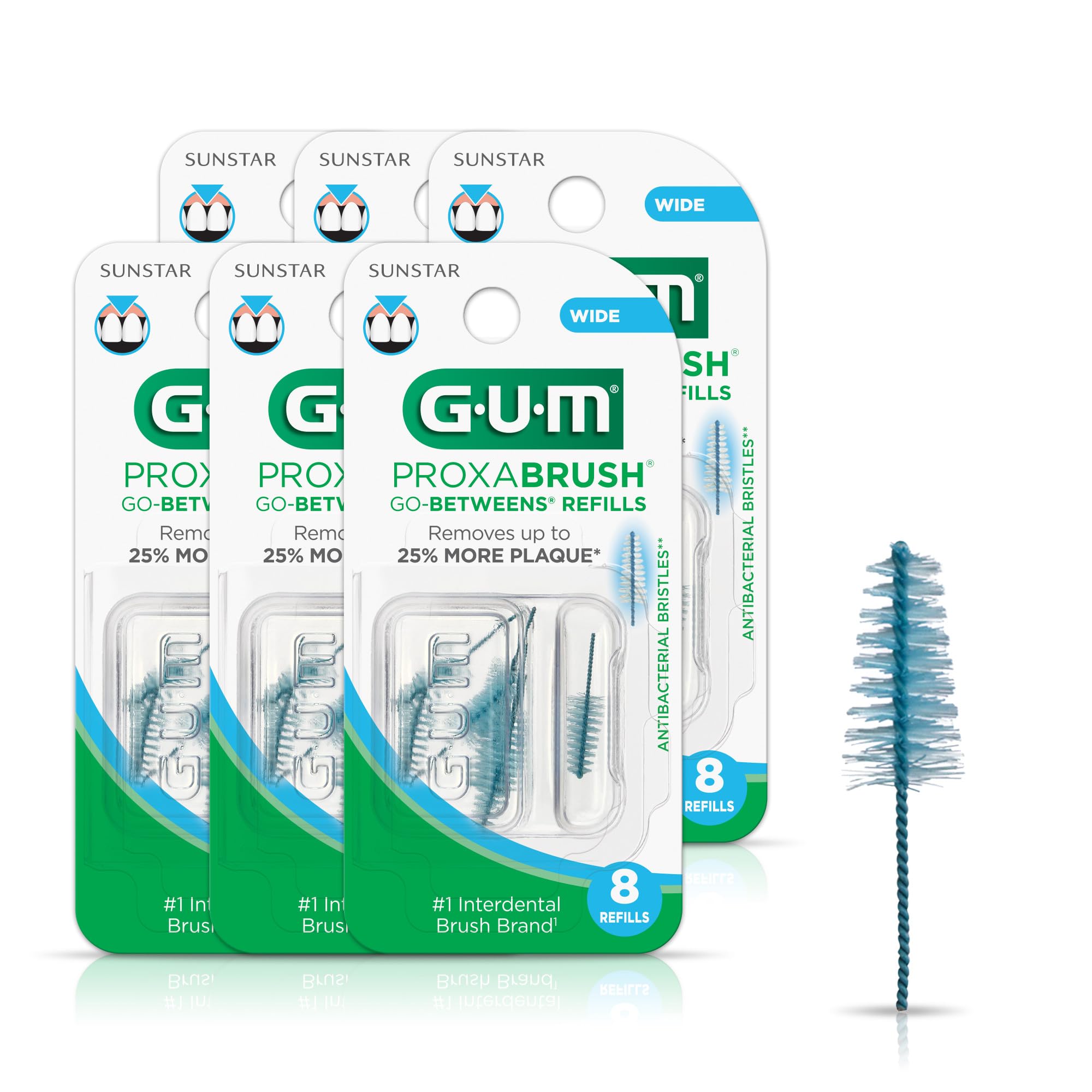 Foto 2 pulgar | Recambios Para Cepillos Interdentales Gum Proxabrush Go-betweens - Venta Internacional.