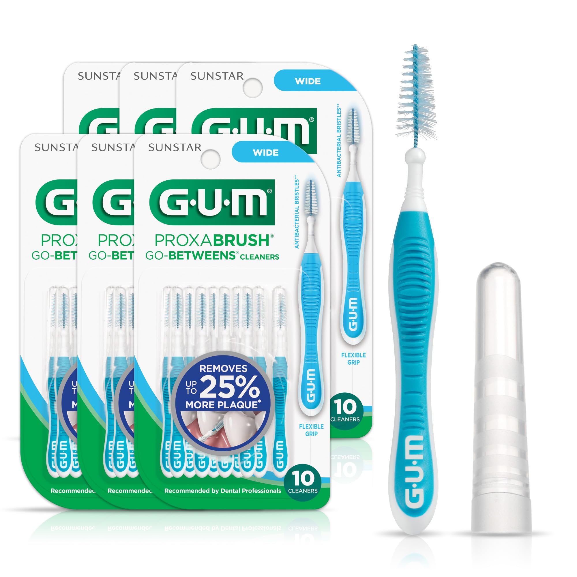 Cepillos Interdentales Gum Proxabrush Go-between De 10 Quilates De Ancho - Venta Internacional. $868