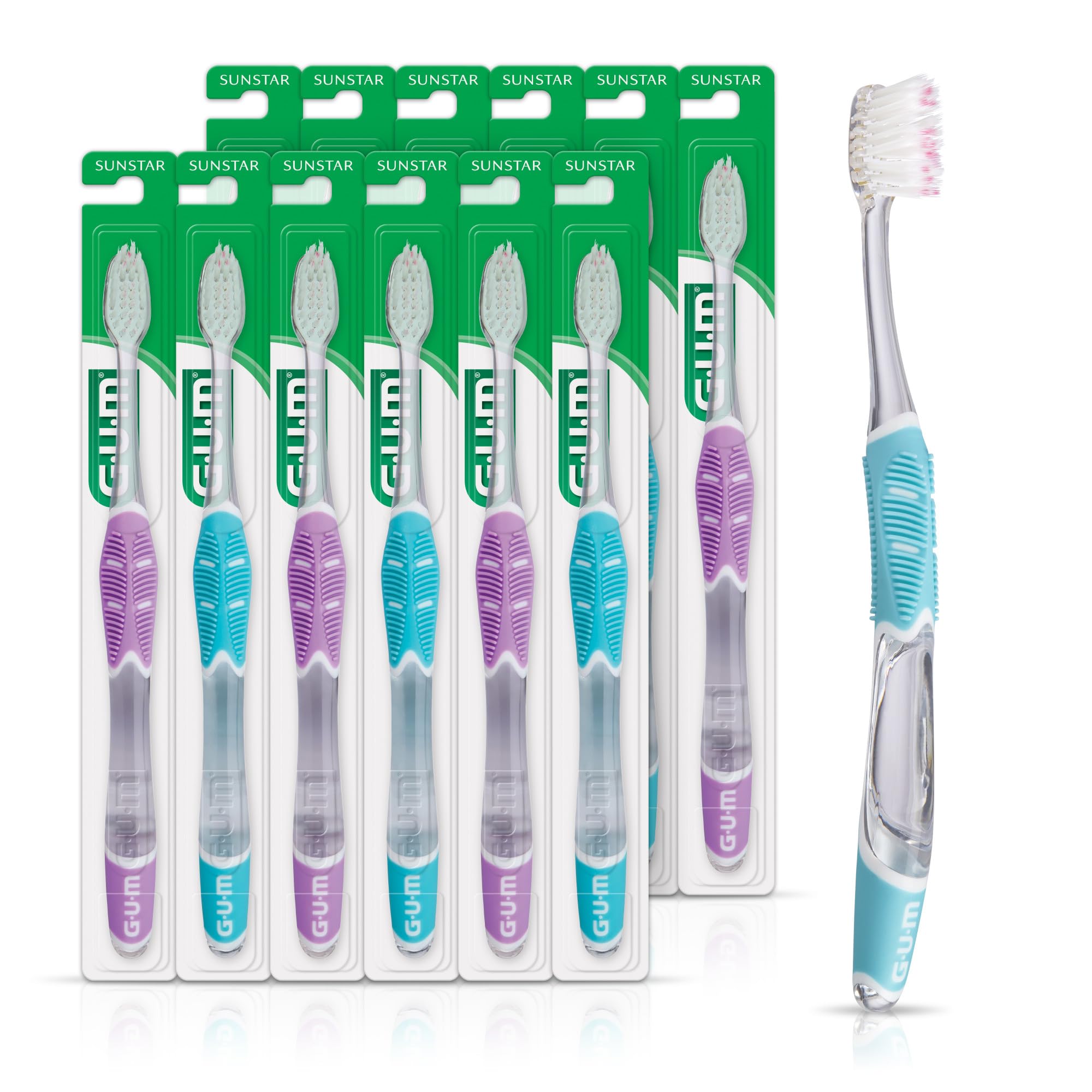 Foto 2 pulgar | Cepillo De Dientes Gum Technique Deep Clean Sensitive, 1 Unidad (paquete De 12) - Venta Internacional.