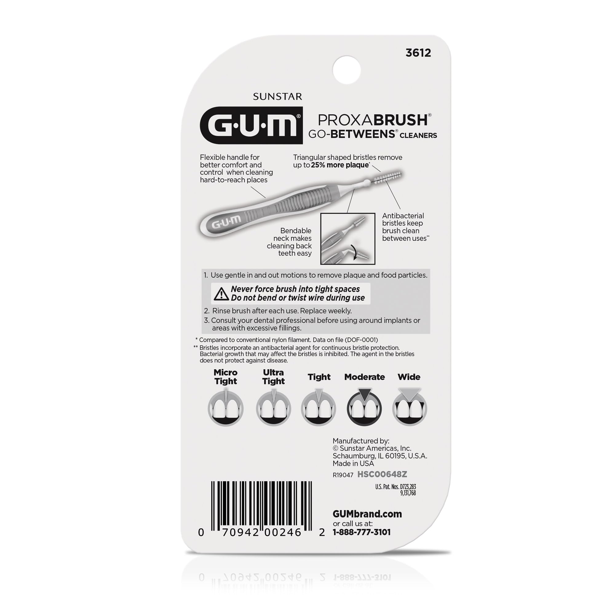 Foto 8 pulgar | Cepillos Interdentales Gum Proxabrush Go-betweens Soft 10x4 - Venta Internacional.