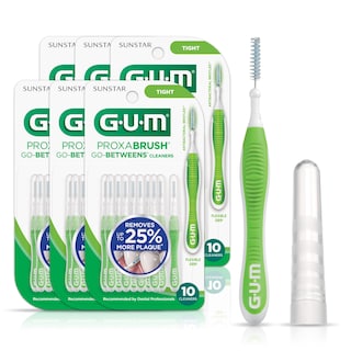 Foto 1 | Cepillos Interdentales Gum Proxabrush Go-betweens Tight, 10 Unidades - Venta Internacional.