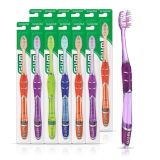 Foto 1 | Cepillo De Dientes Gum Technique Deep Clean, Compacto Y Suave Para Adultos, 1 Unidad - Venta Internacional.