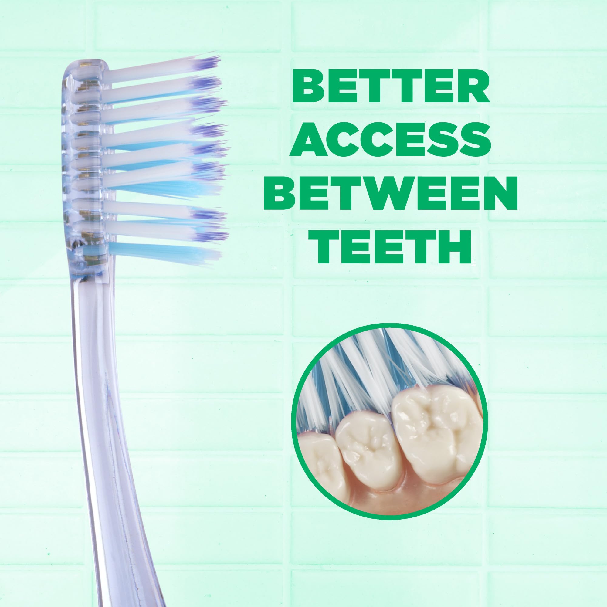 Foto 5 | Cepillo De Dientes Gum Technique Deep Clean, Compacto Y Suave Para Adultos, 1 Unidad - Venta Internacional.
