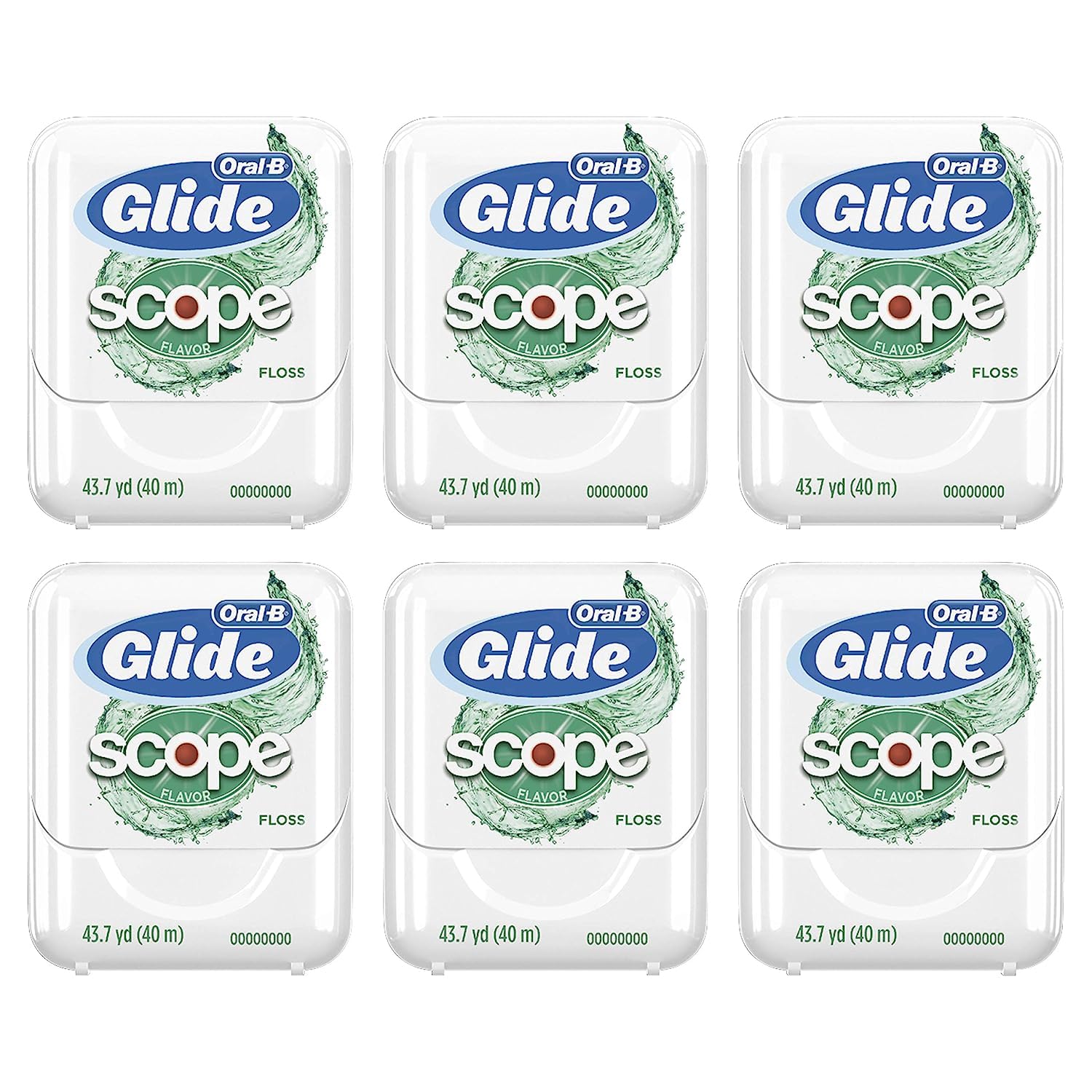 Foto 8 pulgar | Hilo Dental Oral-b Glide Scope Flavor 40 M (paquete De 6) - Venta Internacional.