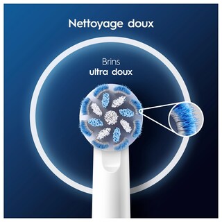Foto 4 | Cabezal De Cepillo De Dientes Oral-b Pro Sensitive Clean En Forma De X, Paquete De 10 - Venta Internacional.