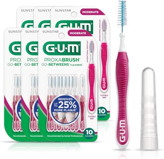 Foto 1 | Cepillos Interdentales Gum Proxabrush Go-betweens Moderados - Venta Internacional.