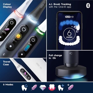 Foto 6 | Cepillo De Dientes Eléctrico Oral-b Io Series 8 Con 2 Cabezales - Venta Internacional.