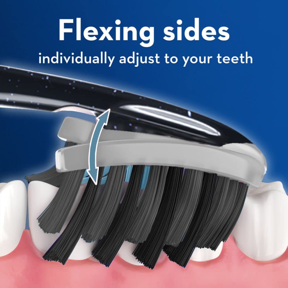 Foto 4 | Cepillo De Dientes Oral-b Pro-flex Charcoal Manual Soft, 4 Unidades - Venta Internacional.