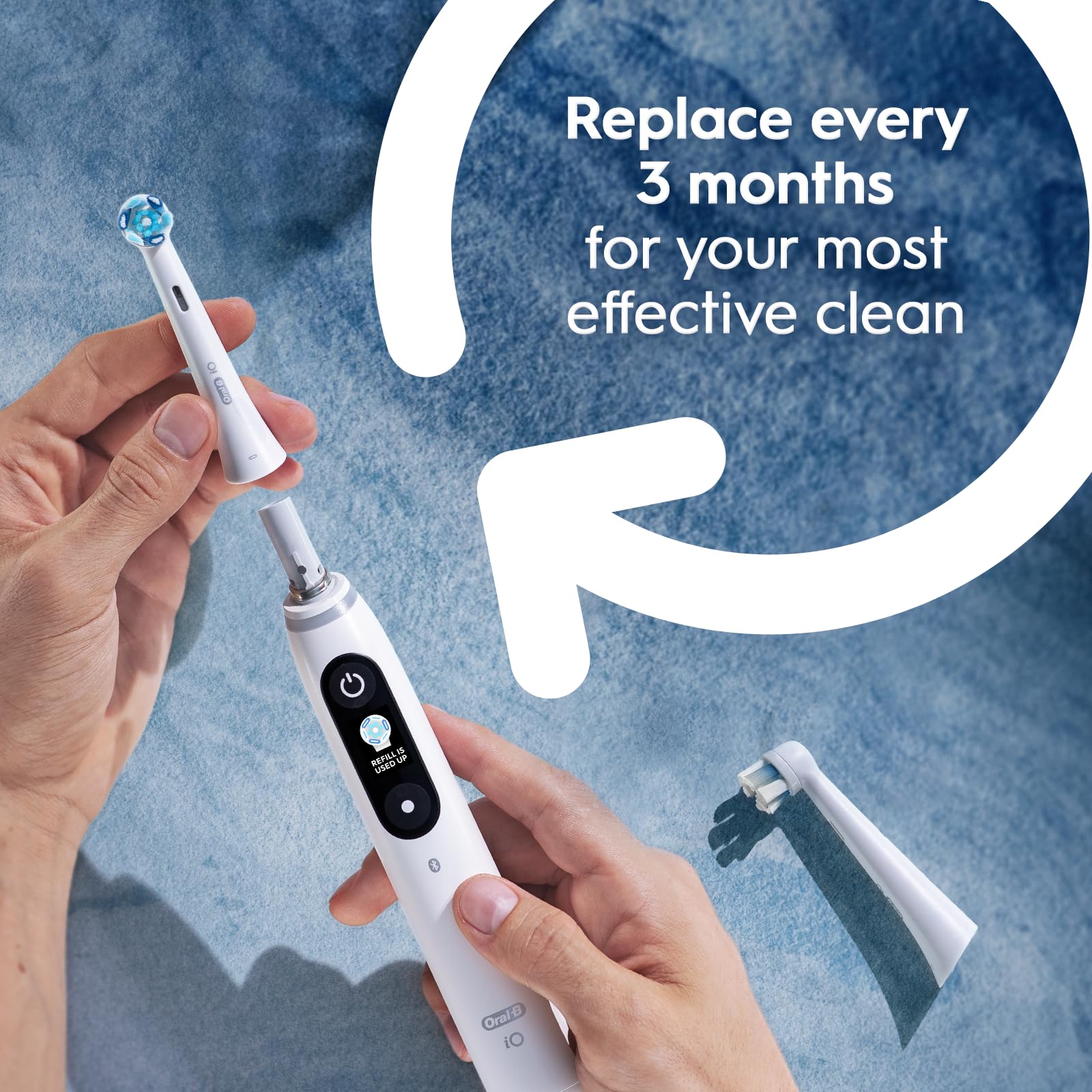 Foto 4 | Cabezales De Cepillo De Repuesto Oral-b Io Series Ultimate Clean - Venta Internacional.