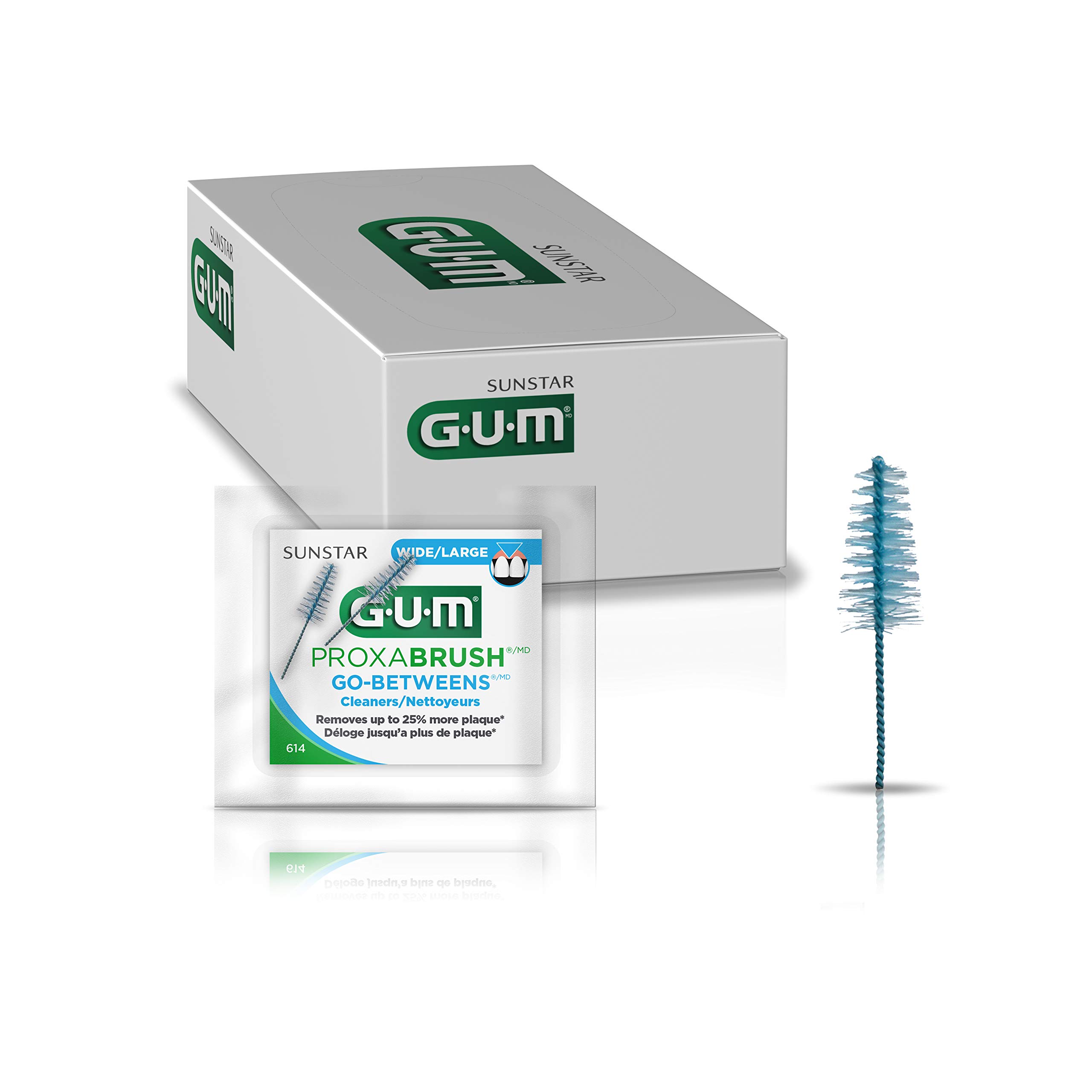 Foto 2 pulgar | Recambios Para Cepillos Interdentales Anchos Gum Proxabrush Go-betweens, 2 Unidades, (paquete De 18) - Venta Internac
