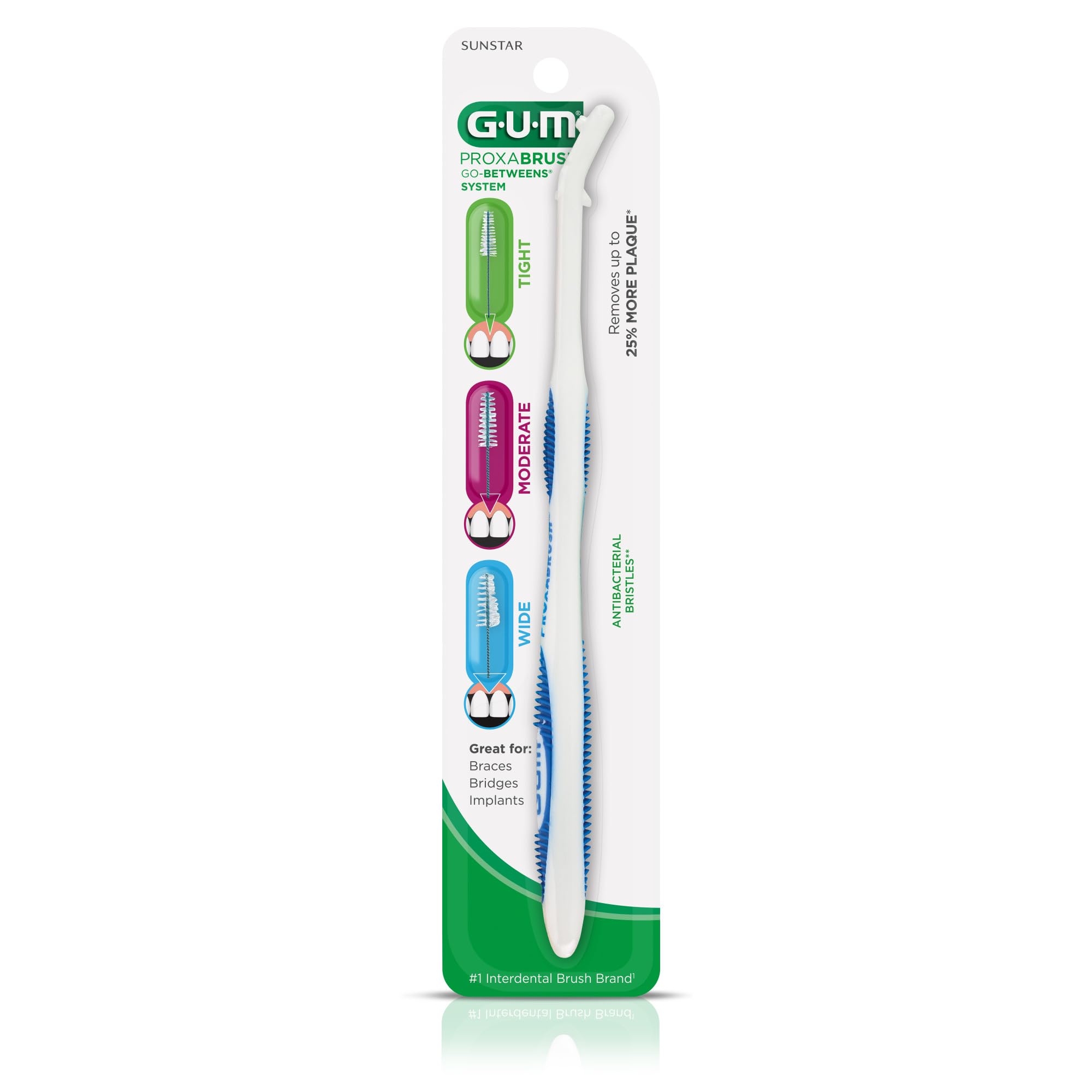 Foto 5 pulgar | Recambios De Mango Permanente Floss Picks Gum Proxabrush (paquete De 4) - Venta Internacional.