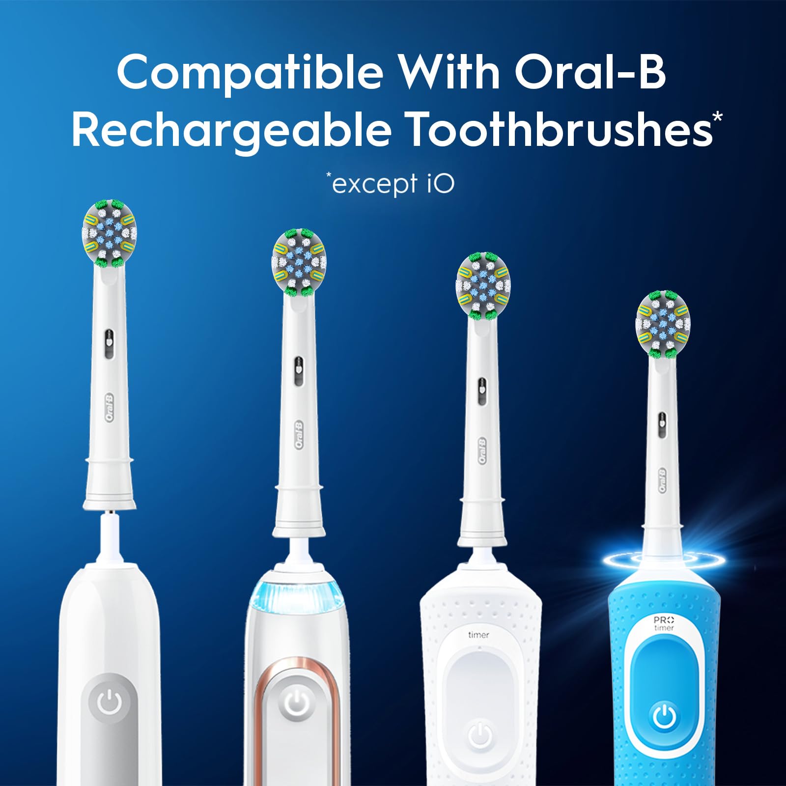 Foto 7 pulgar | Cabezales De Cepillo De Dientes Eléctricos De Repuesto Oral-b Floss Action, 3 Unidades - Venta Internacional.