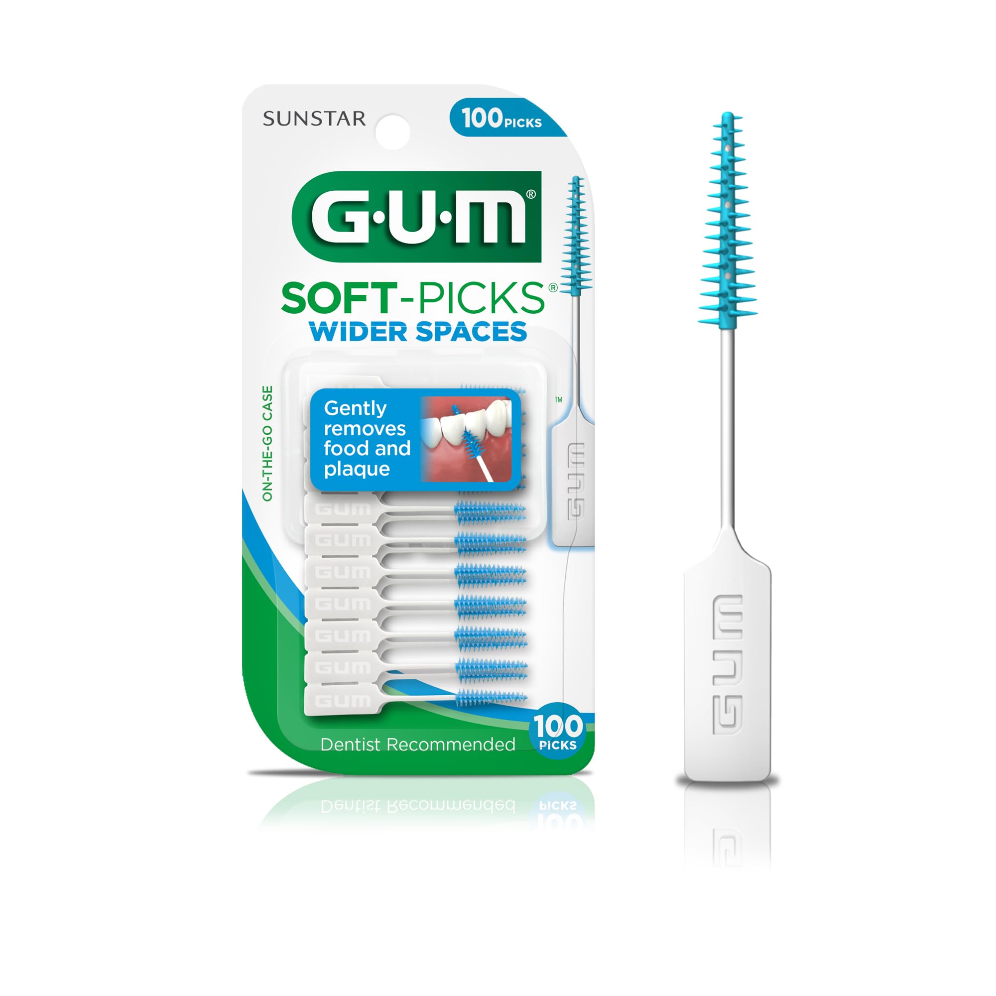 Foto 2 pulgar | Palillos Dentales Gum Soft-picks, Espacio Más Amplio Para Limpiar Los Dientes, 100 Unidades - Venta Internacional.