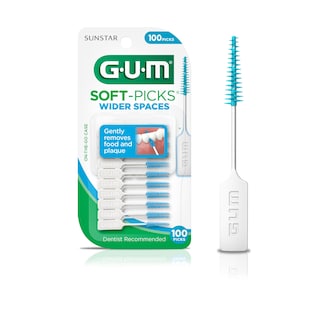 Foto 1 | Palillos Dentales Gum Soft-picks, Espacio Más Amplio Para Limpiar Los Dientes, 100 Unidades - Venta Internacional.