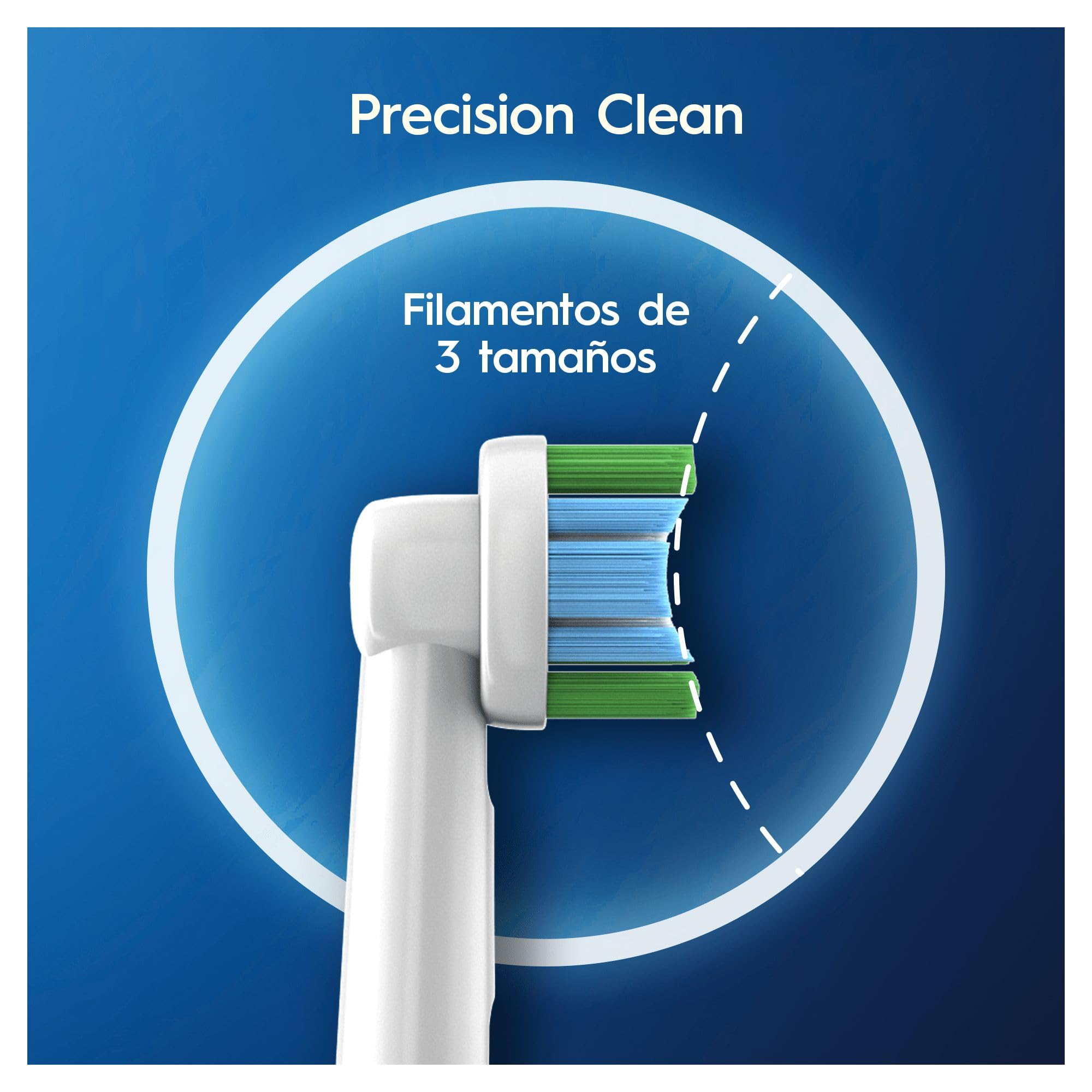 Foto 6 pulgar | Cabezales de Cepillo de Dientes Oral-B Braun Precision Clean 8 Piezas -  Venta Internacional