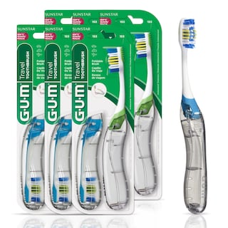 Foto 1 | Cepillo de Dientes GUM Cerdas Suaves 2 Unidades- Venta Internacional