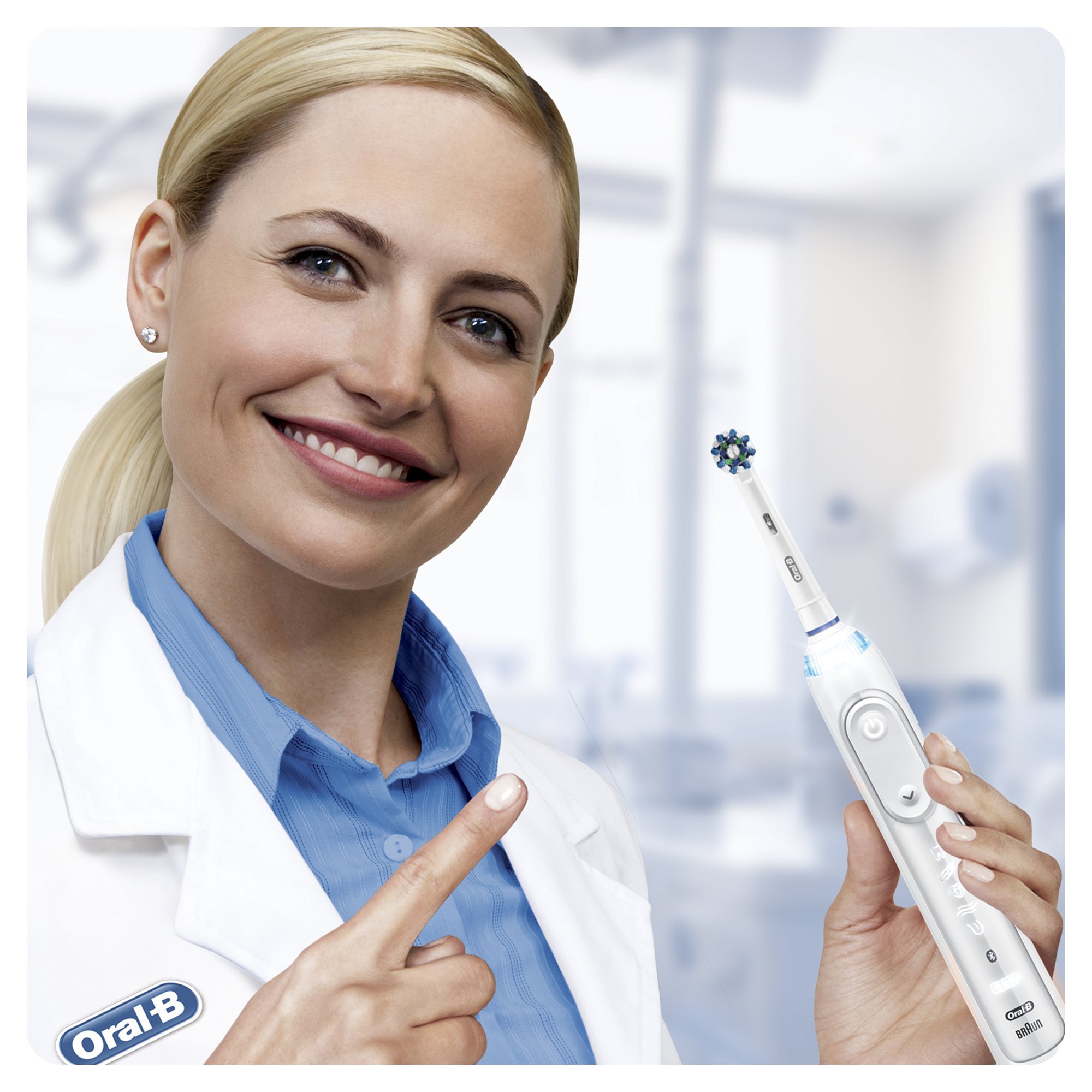 Foto 6 | Cabezales de Cepillo de Dientes Oral-B CrossAction 8 Piezas - Venta Internacional