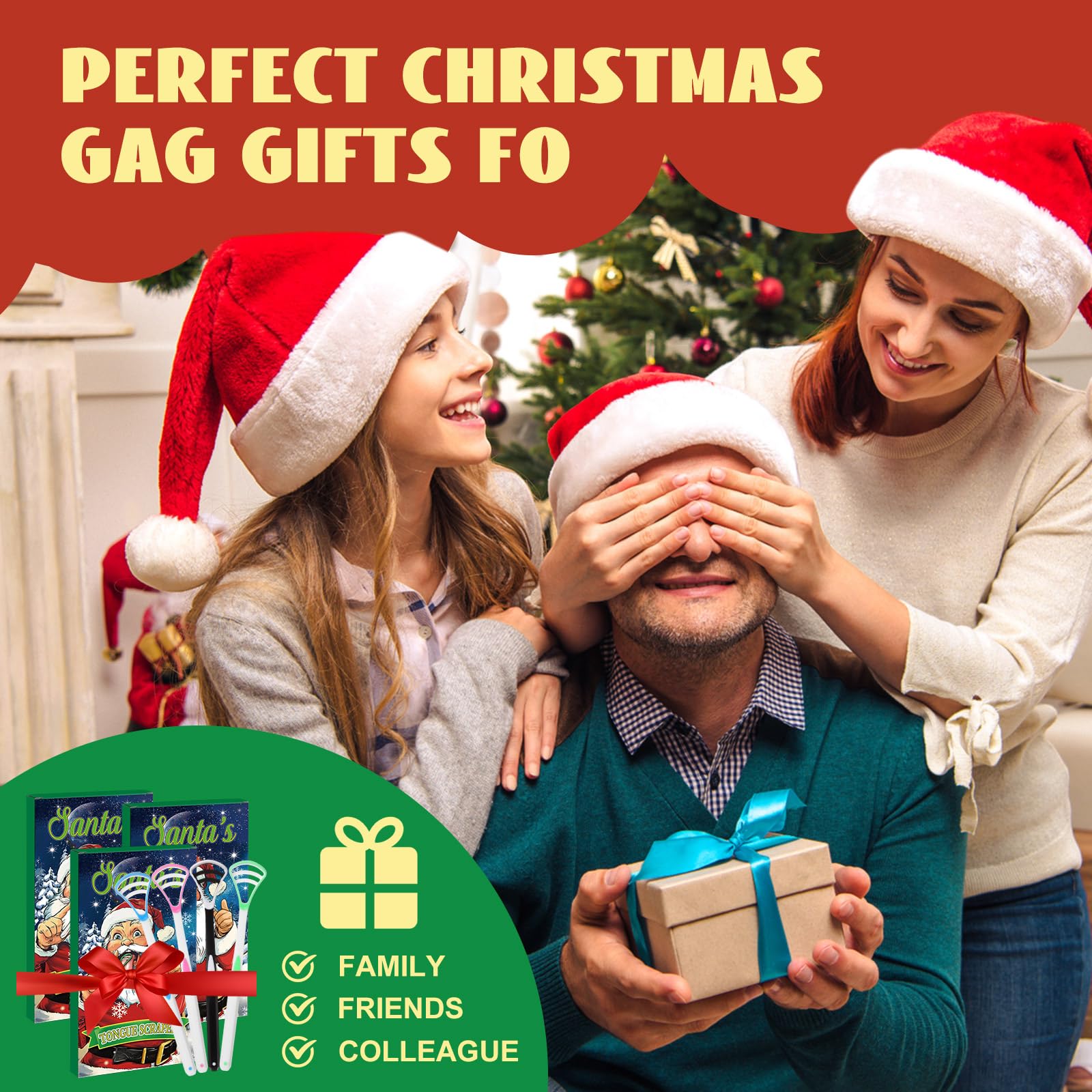 Foto 7 pulgar | Rascador De Lengua Honoson, 12 Piezas, Para Adultos, Con Caja De Papá Noel - Venta Internacional.