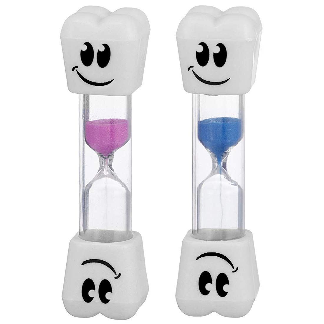 Foto 2 pulgar | Sand Timer Smile Tooth, 2 Minutos, Colores Surtidos (paquete De 2) - Venta Internacional.