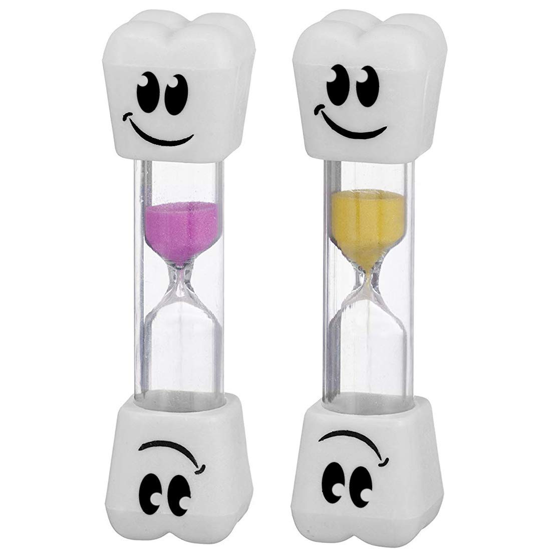 Foto 4 pulgar | Sand Timer Smile Tooth, 2 Minutos, Colores Surtidos (paquete De 2) - Venta Internacional.