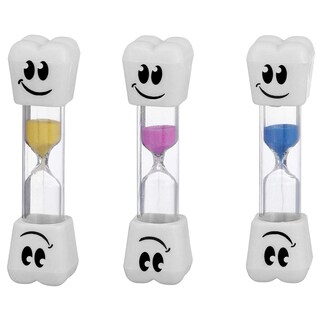 Foto 4 | Sand Timer Smile Tooth, 2 Minutos, Colores Surtidos (paquete De 2) - Venta Internacional.