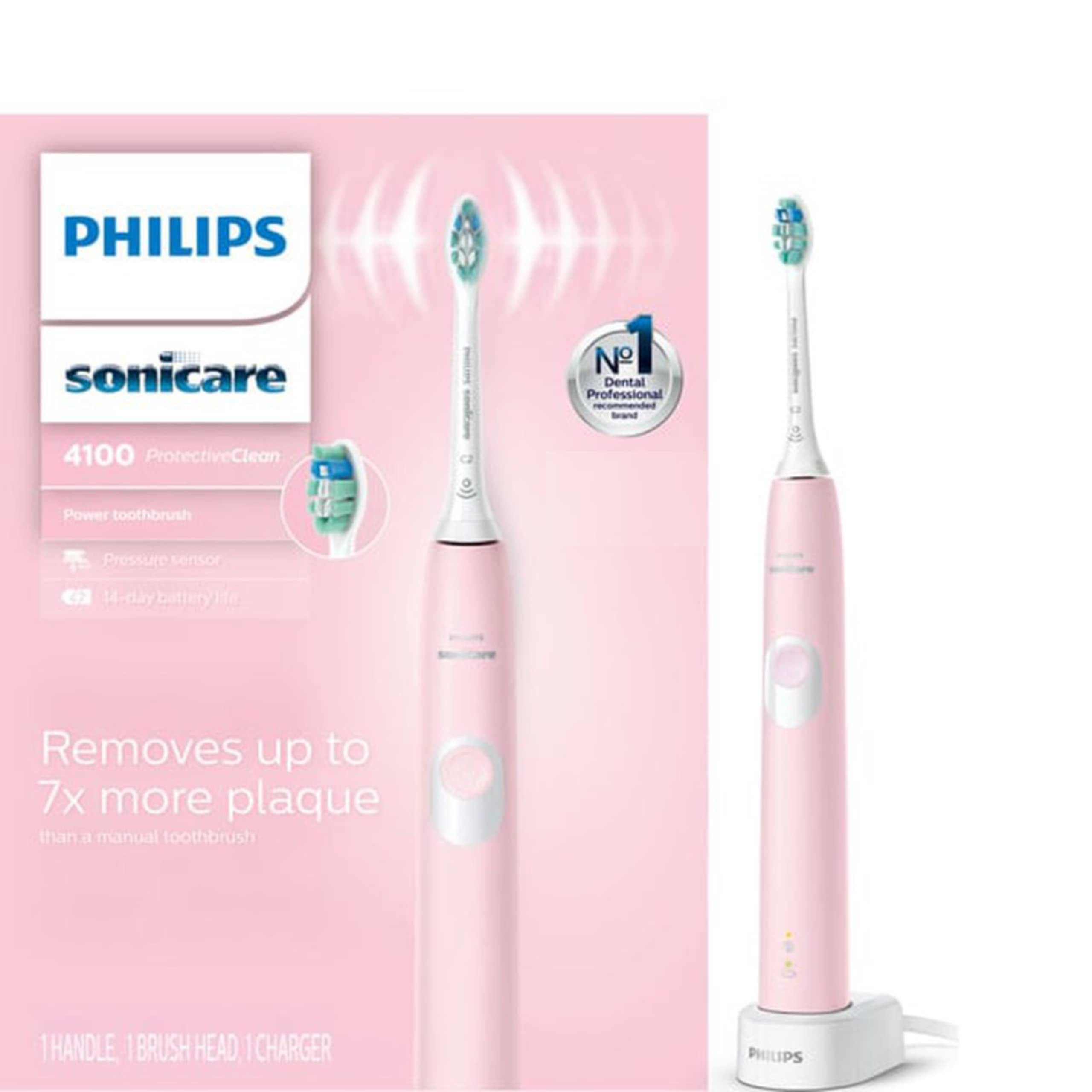 Foto 2 pulgar | Cepillo De Dientes Eléctrico Philips Sonicare Protectiveclean 4100 Pink - Venta Internacional.
