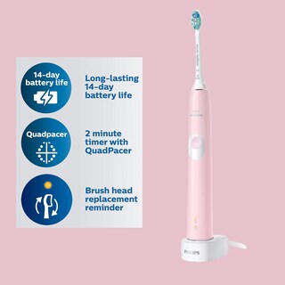 Foto 4 | Cepillo De Dientes Eléctrico Philips Sonicare Protectiveclean 4100 Pink - Venta Internacional.