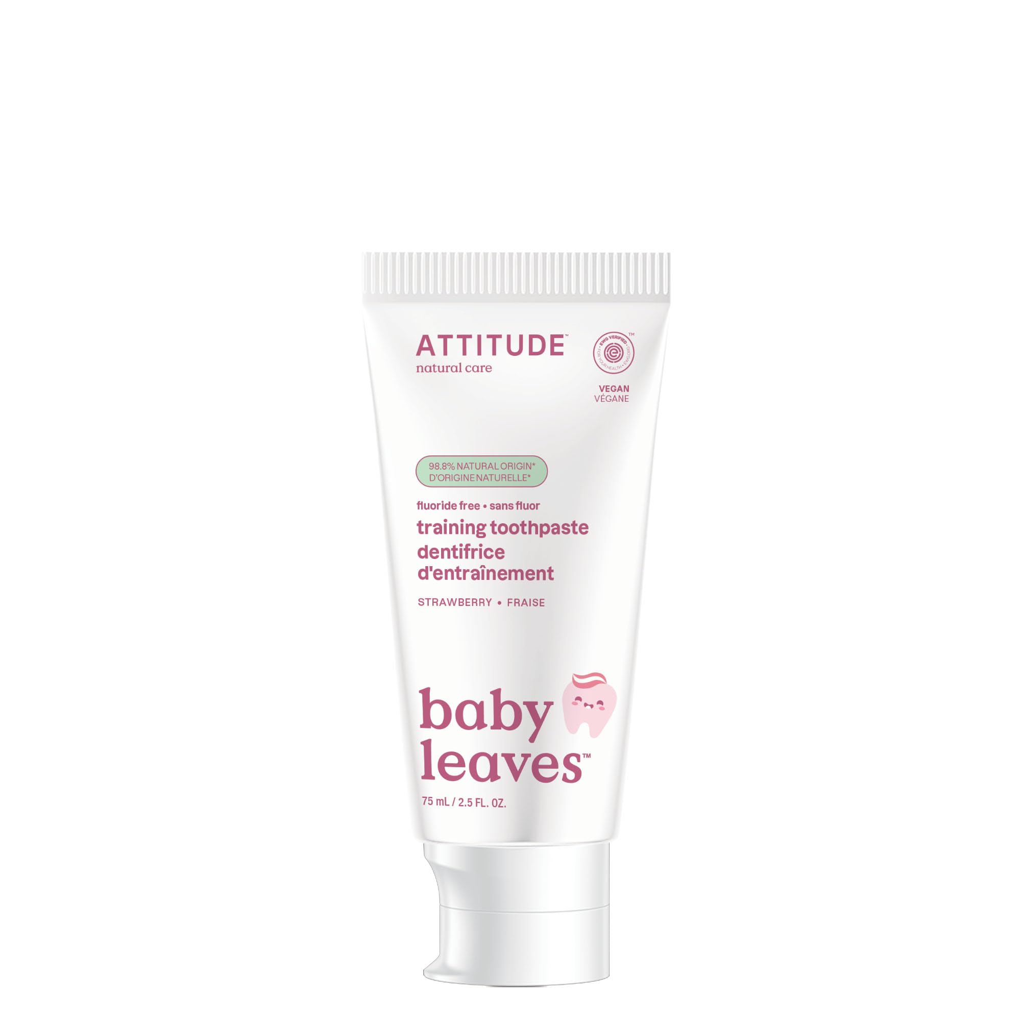 Pasta De Dientes Attitude Baby And Child Training Fresa 75 Ml - Venta Internacional.