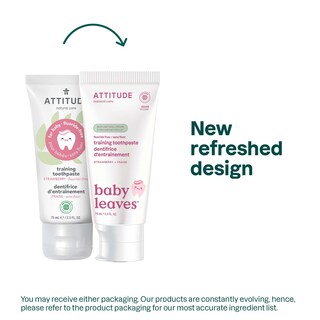 Foto 2 | Pasta De Dientes Attitude Baby And Child Training Fresa 75 Ml - Venta Internacional.