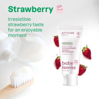 Foto 5 | Pasta De Dientes Attitude Baby And Child Training Fresa 75 Ml - Venta Internacional.