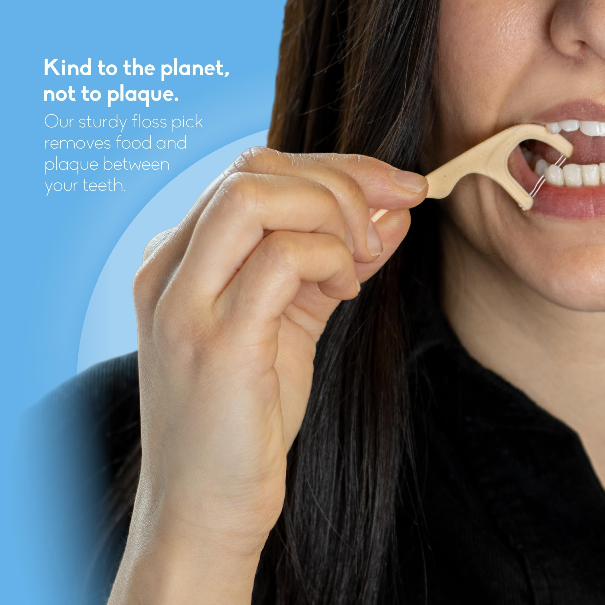 Foto 4 pulgar | Floss Elige The Humble Co. Dental A Base De Plantas, 50 Unidades - Venta Internacional.