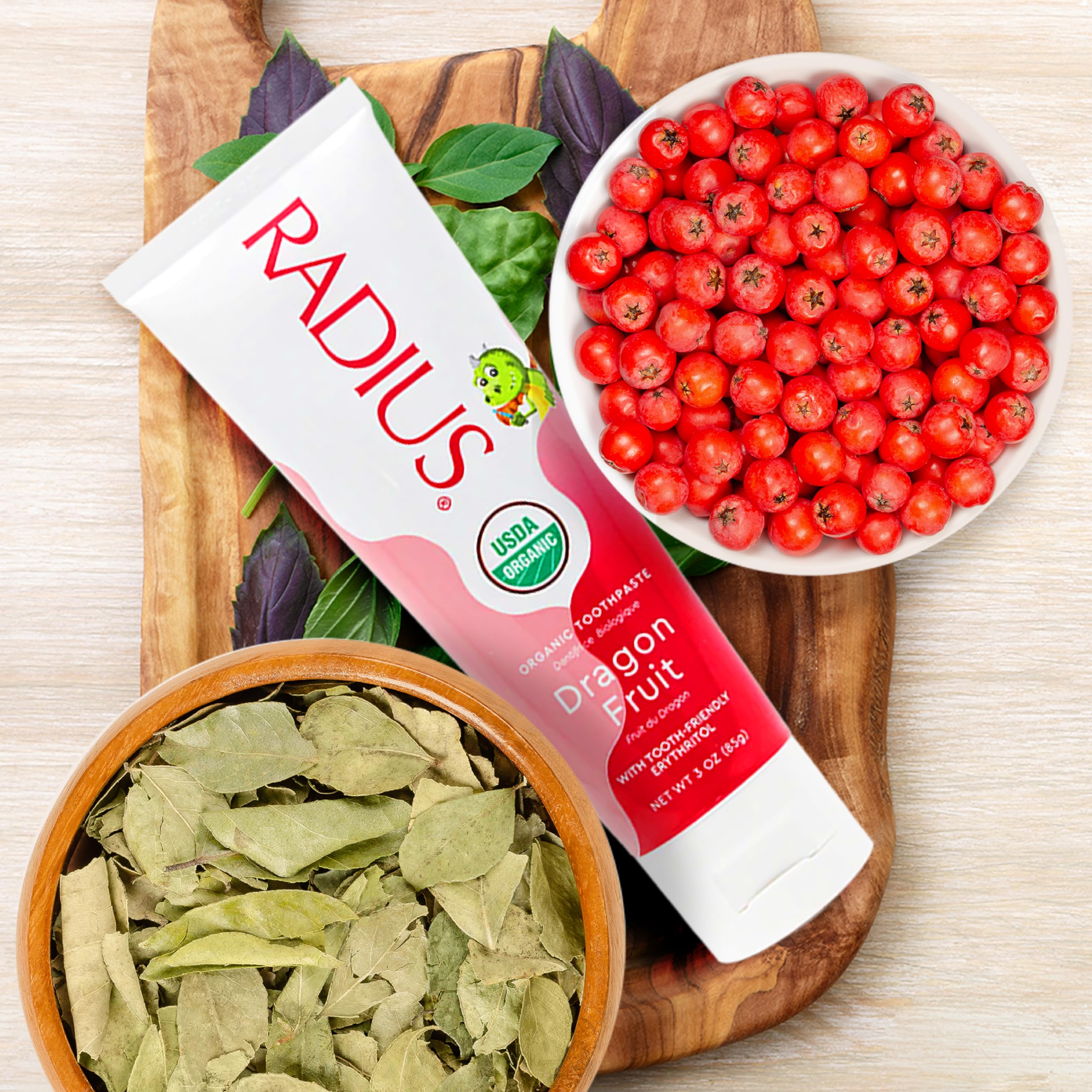 Foto 8 pulgar | Pasta De Dientes Radius Usda Organic Kids Dragon Fruit  90 Ml  Paquete De 2 - Venta Internacional.