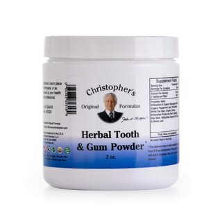 Foto 1 | Tooth & Gum Powder Christopher's Original Formulas Herbal - Venta Internacional