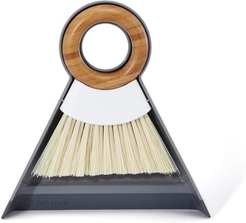 Foto 1 | Mini Kit Compacto De Cepillos Y Recogida De Polvo Para Escoba De Mano De Bambú - Venta Internacional.