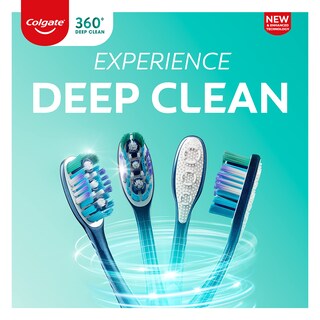 Foto 2 | Cepillo De Dientes Colgate 360 Whole Mouth Adult Soft Paquete De 4 - Venta Internacional.