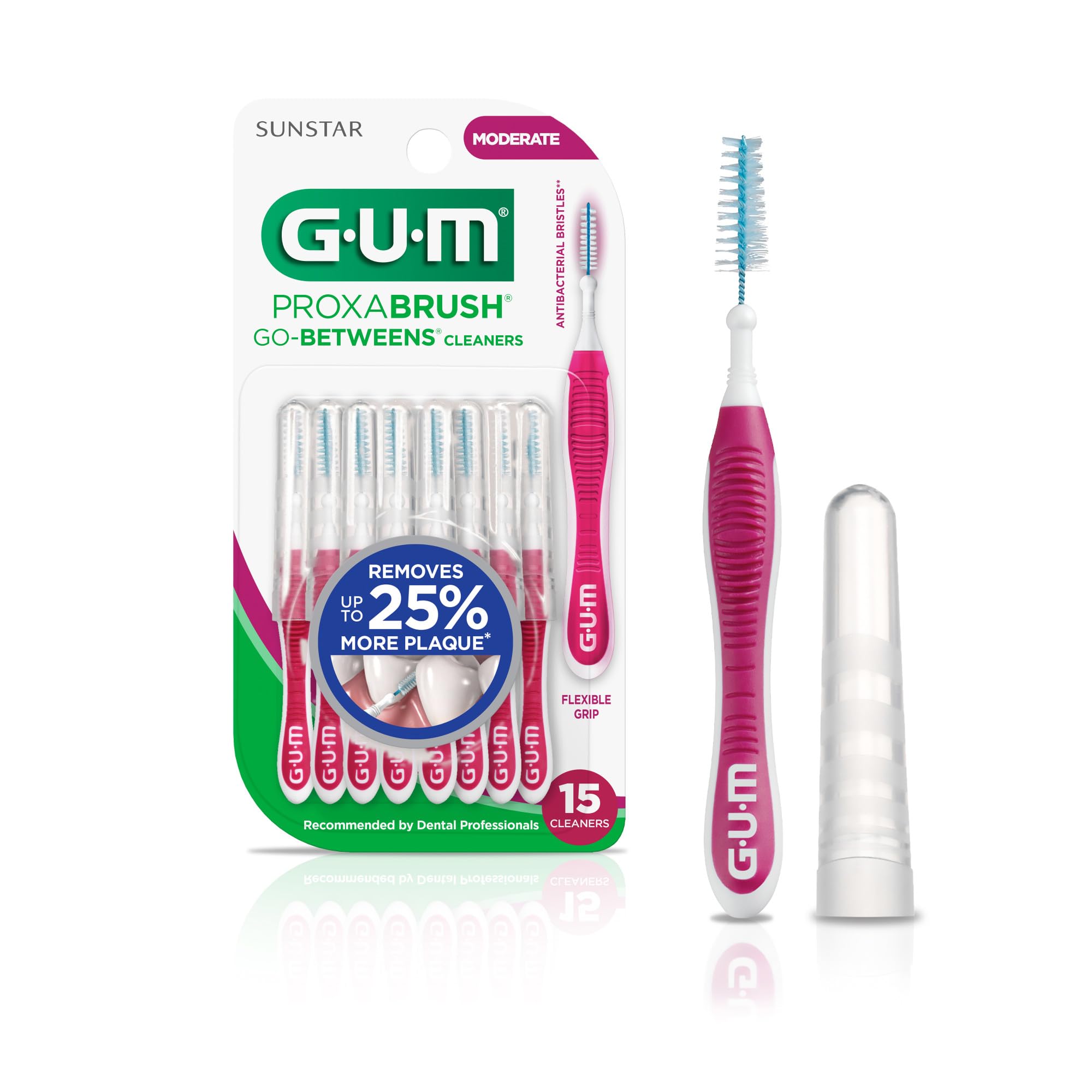 Cepillos Interdentales Gum Proxabrush Go-betweens Soft  15 Unidades - Venta Internacional.