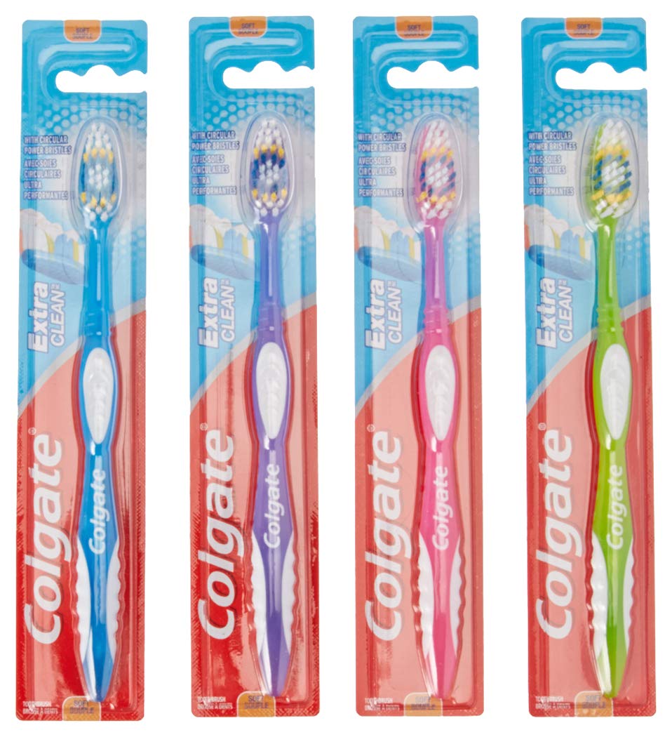 Foto 1 | Cepillo De Dientes Colgate Extra Clean Full Head Soft (paquete De 12) - Venta Internacional.