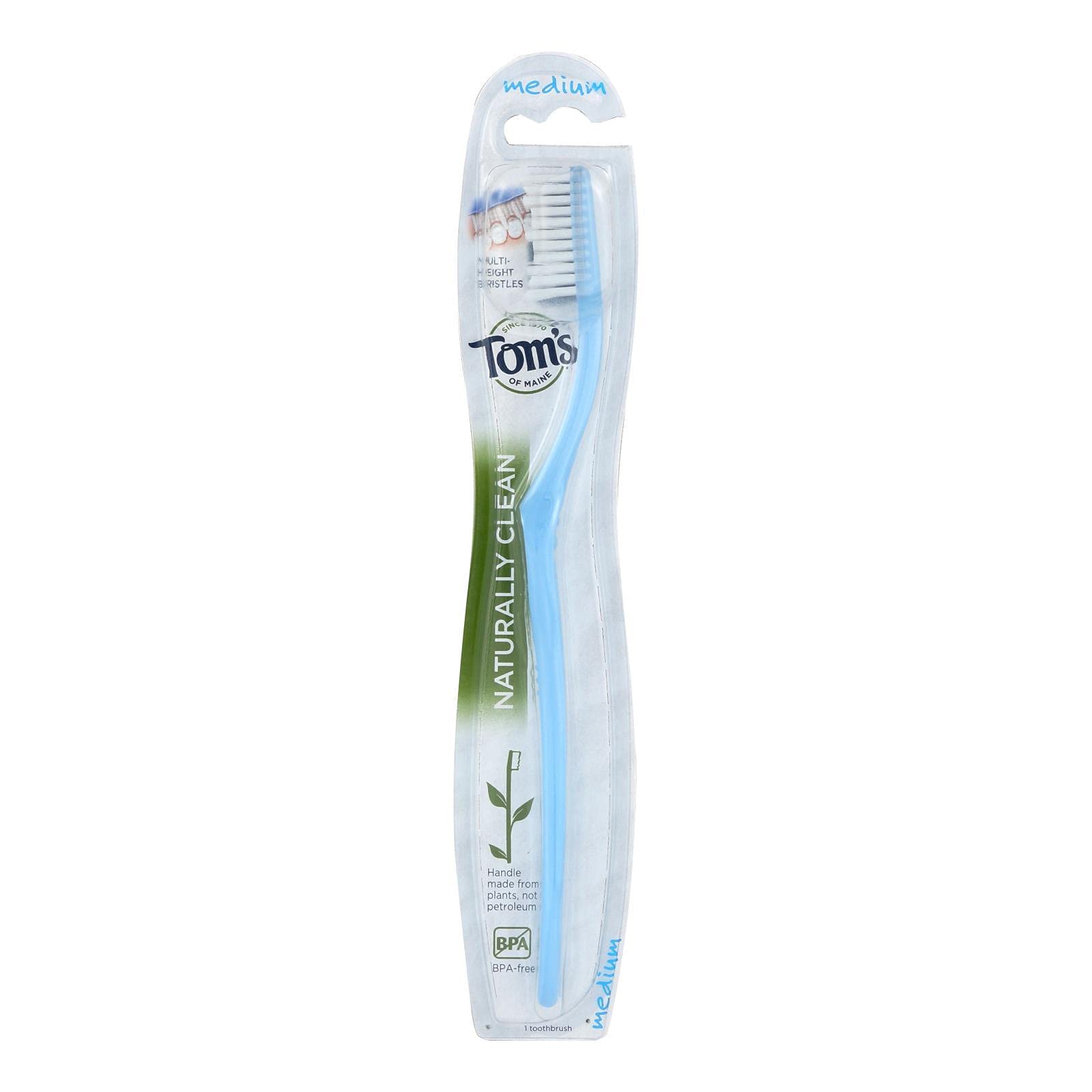 Foto 1 | Cepillo de Dientes Tom's Of Maine Naturally Clean  6 Piezas- Venta Internacional