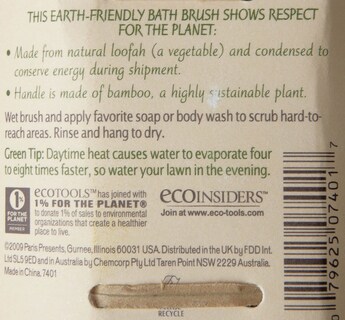 Foto 3 | Cepillo De Baño Ecotools Bamboo & Loofah - Venta Internacional.