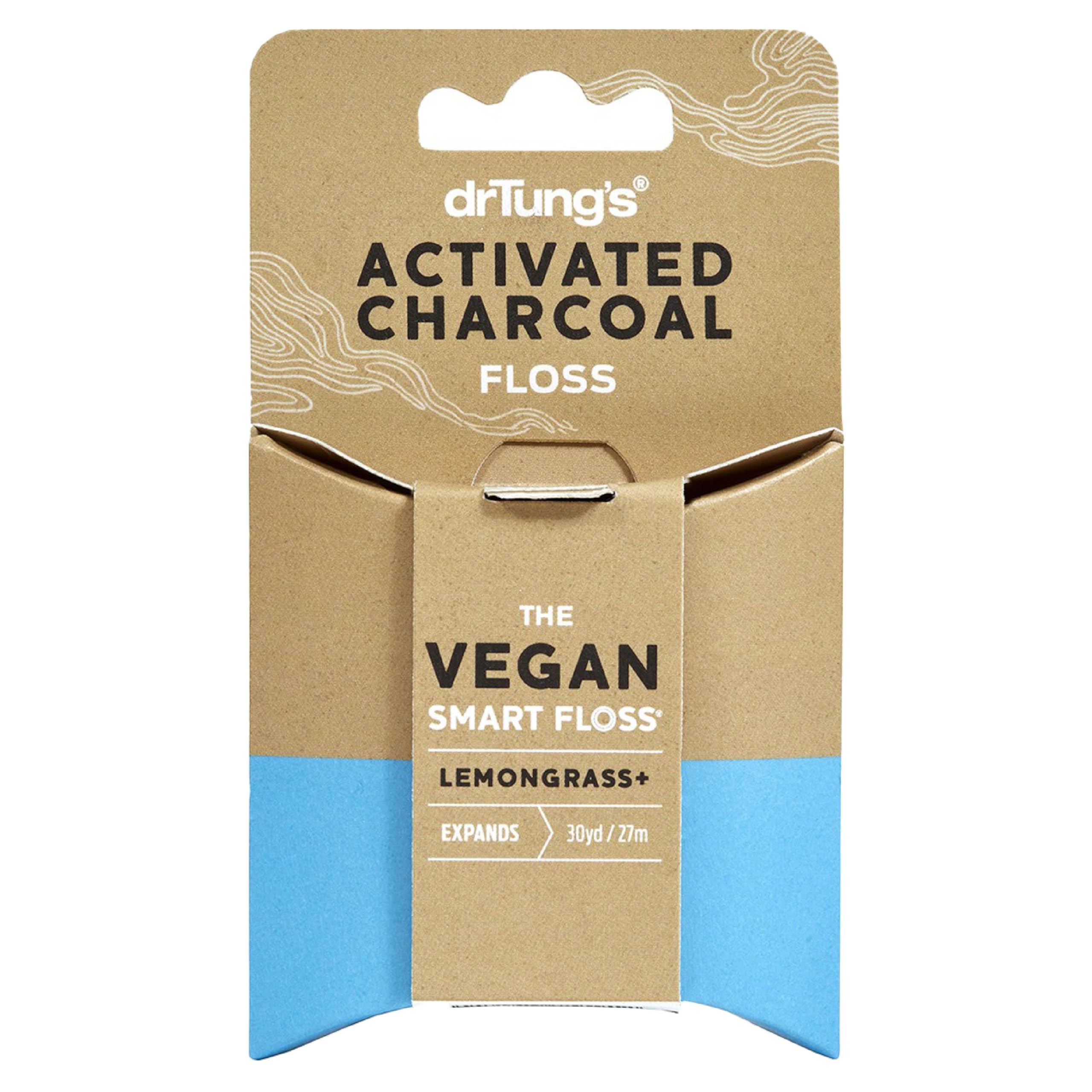 Foto 1 | Carbón Activado Vegano Y Hierba De Limón De Dental Floss Drtung - Venta Internacional.
