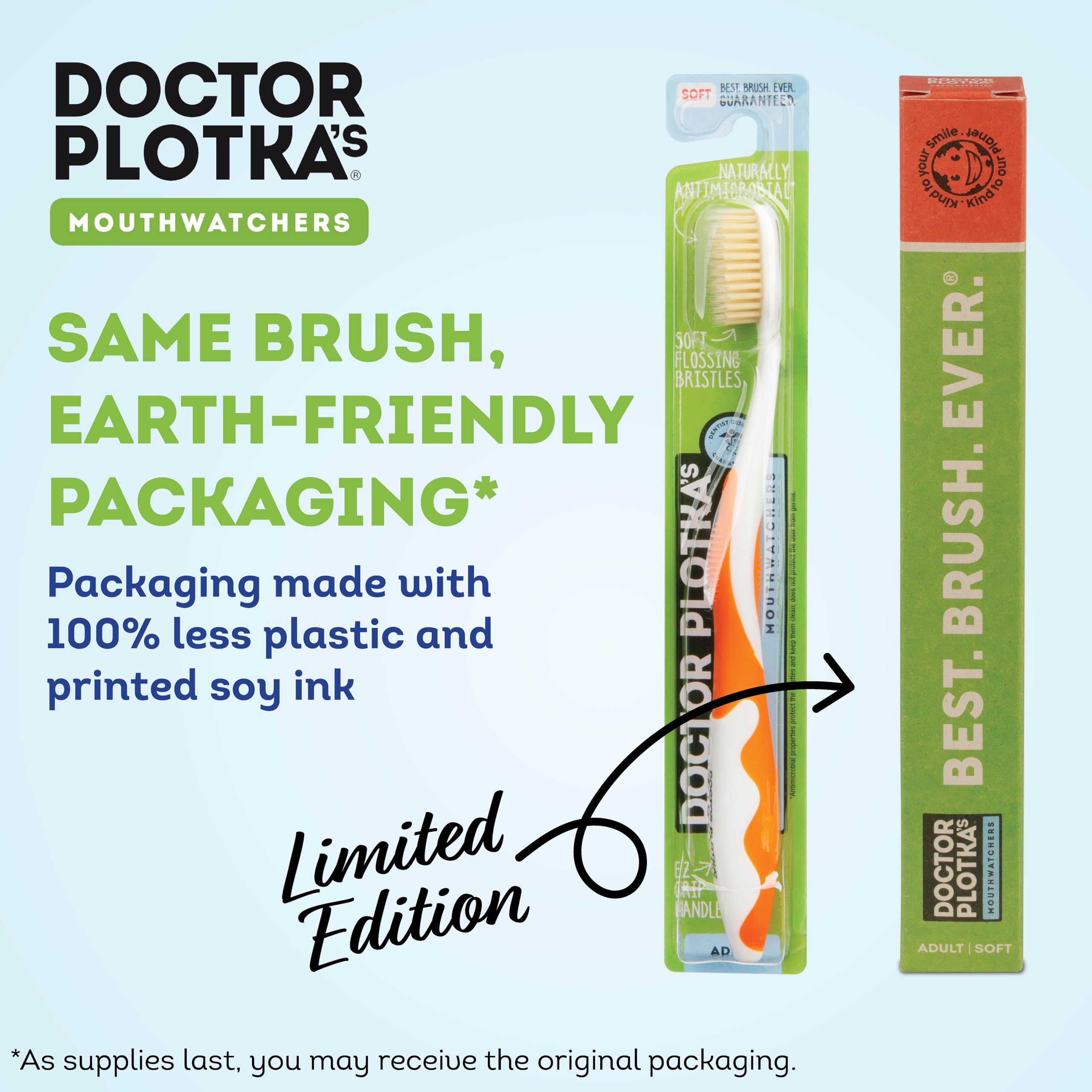 Foto 7 | Cepillo De Dientes Mouthwatchers Ultra Clean Soft Flossing Orange - Venta Internacional.