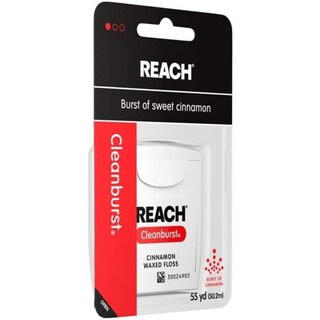 Foto 5 | Hilo Dental Reach Cleanburst Canela Encerada 50 M (paquete De 12) - Venta Internacional.