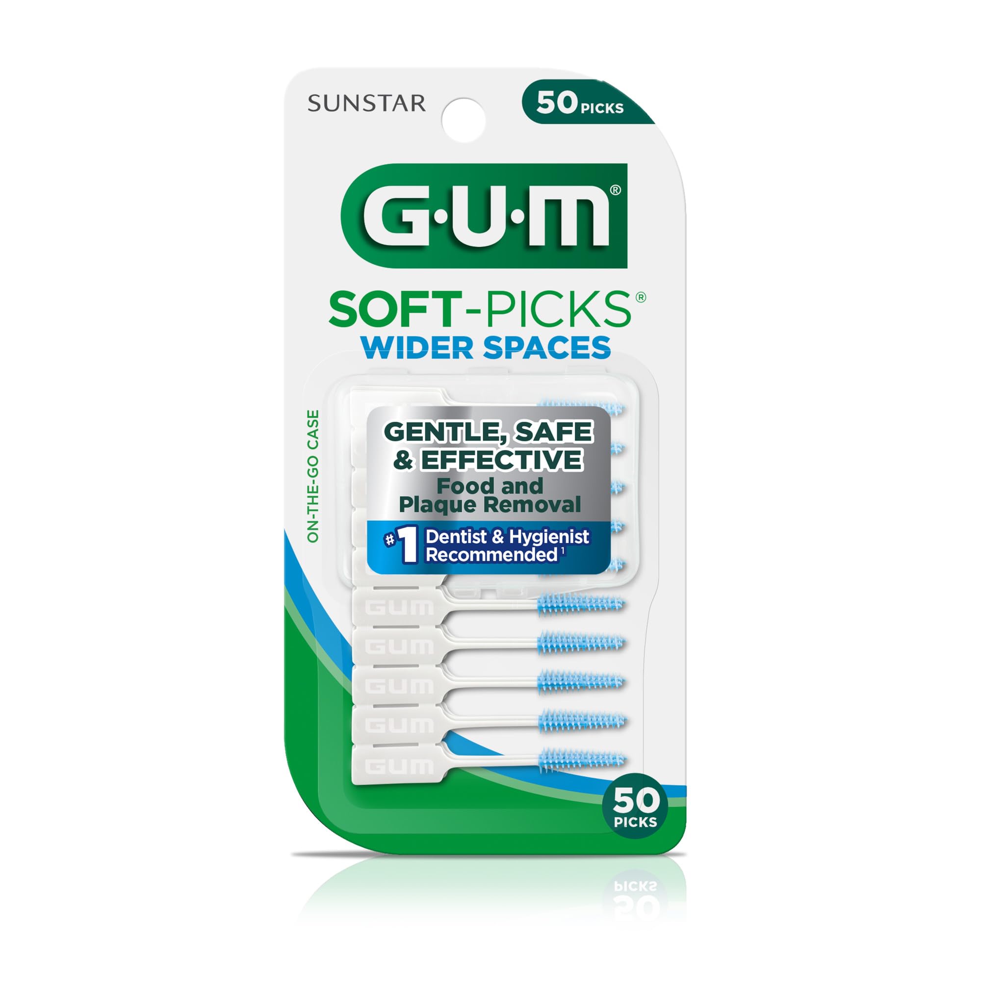 Foto 7 pulgar | Dental Picks Gum Soft-picks Para Limpieza De Dientes Con Espacios Más Amplios  50 Unidades - Venta Internacional.